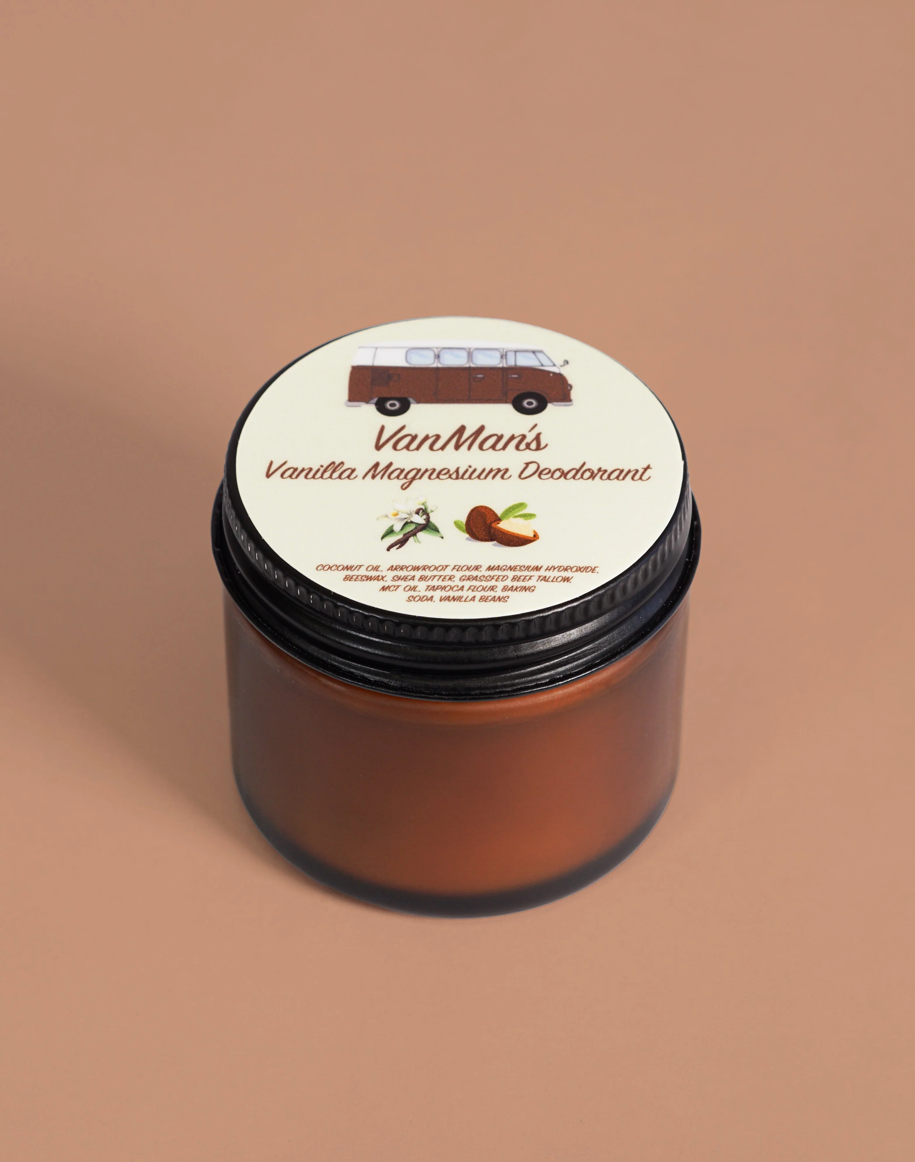 *New* VanMan's Vanilla Magnesium Deodorant - 2 oz - Image 4