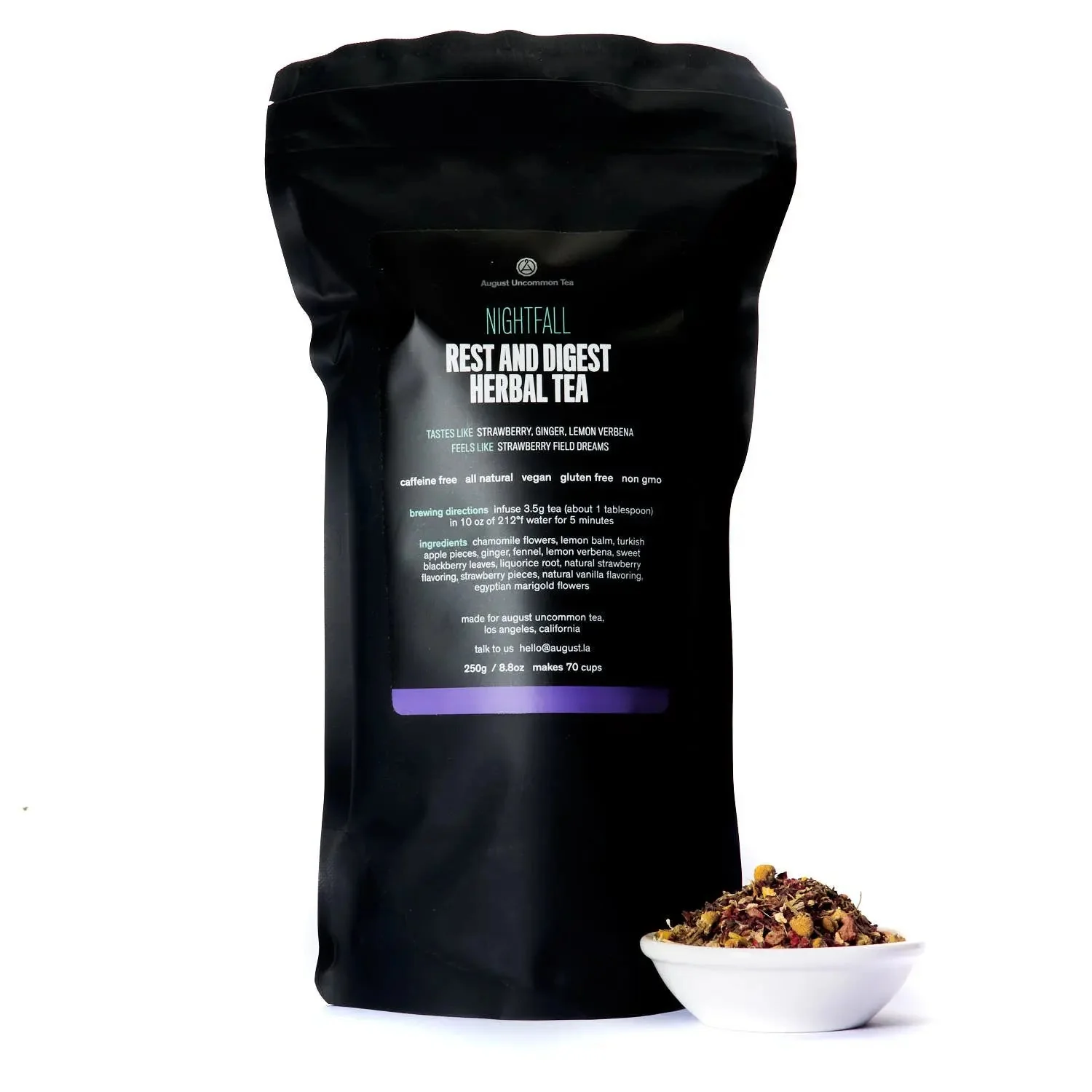 Nightfall - Rest and Digest Herbal Tea (Caffeine Free) - Image 3