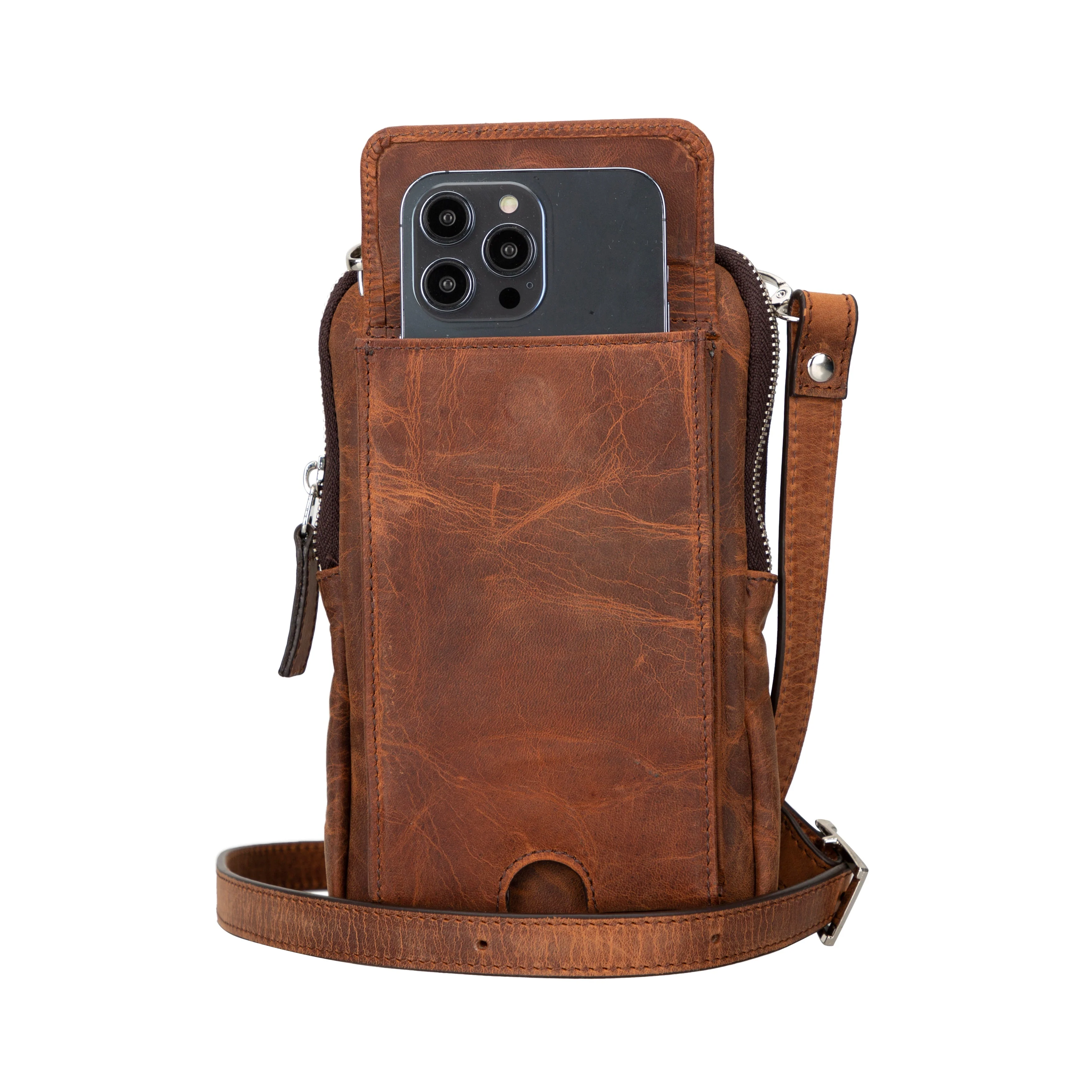 Nino Leather Crossbody Bag - Image 13