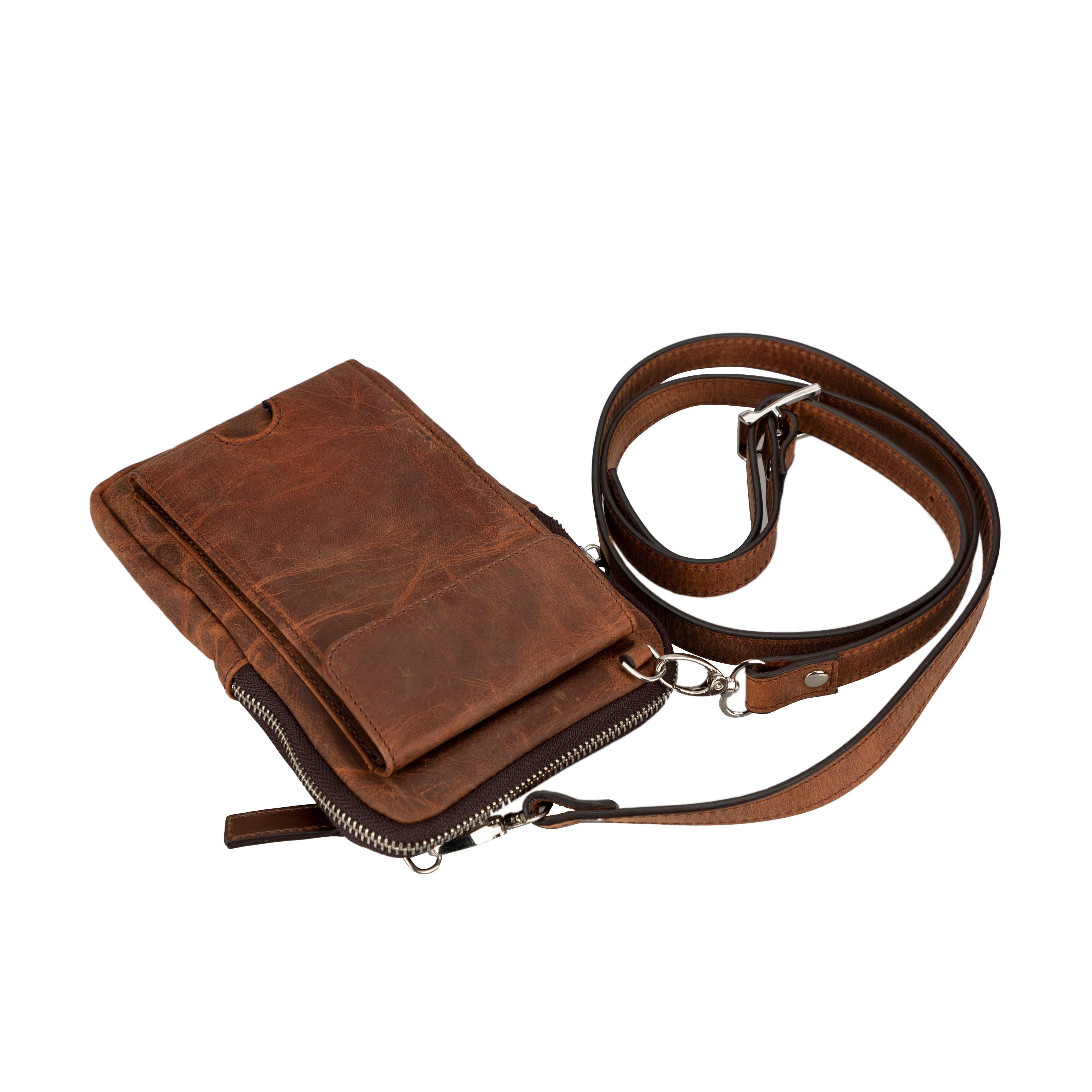 Nino Leather Crossbody Bag - Image 15