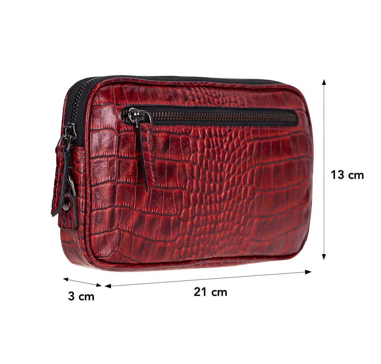 Noma Leather Clutch Bag - Image 35