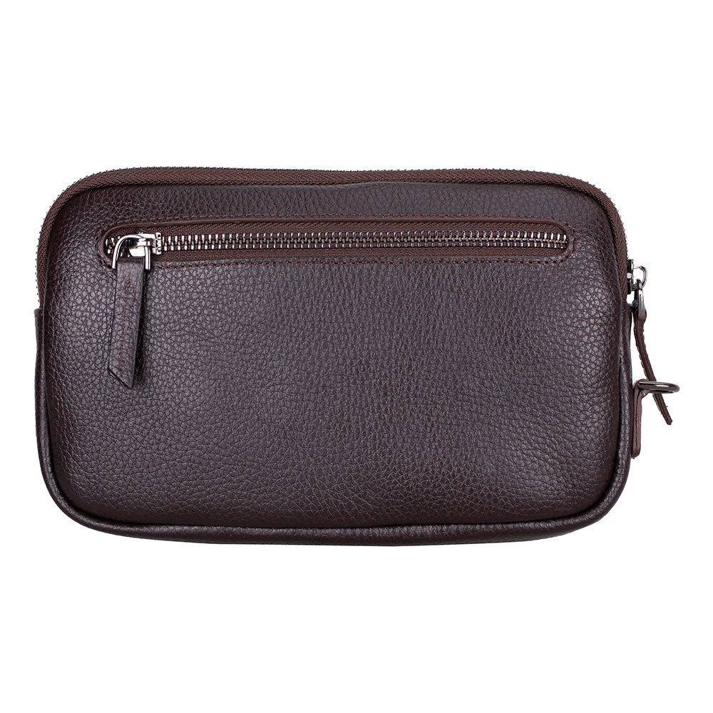 Noma Leather Clutch Bag - Image 5