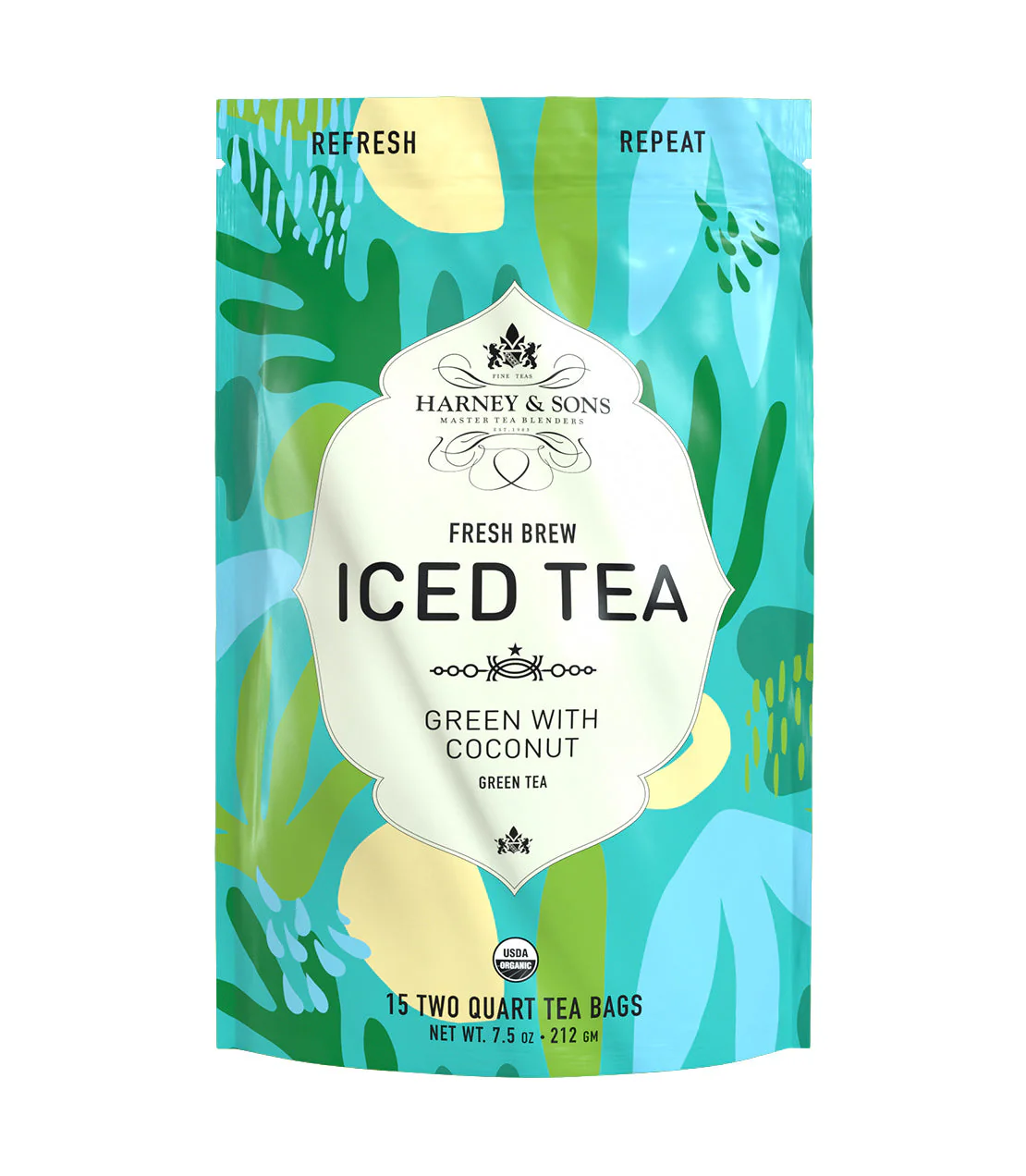 Organic Green with Coconut Fresh Brew Iced Tea - Image 2