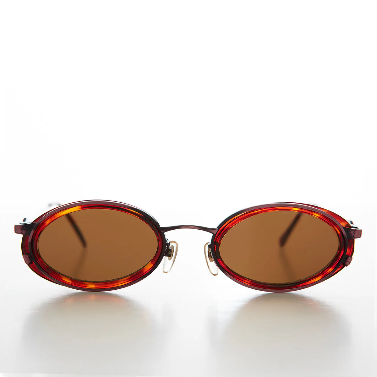 Oval 90s Vintage Sunglasses - Dorian - Image 2