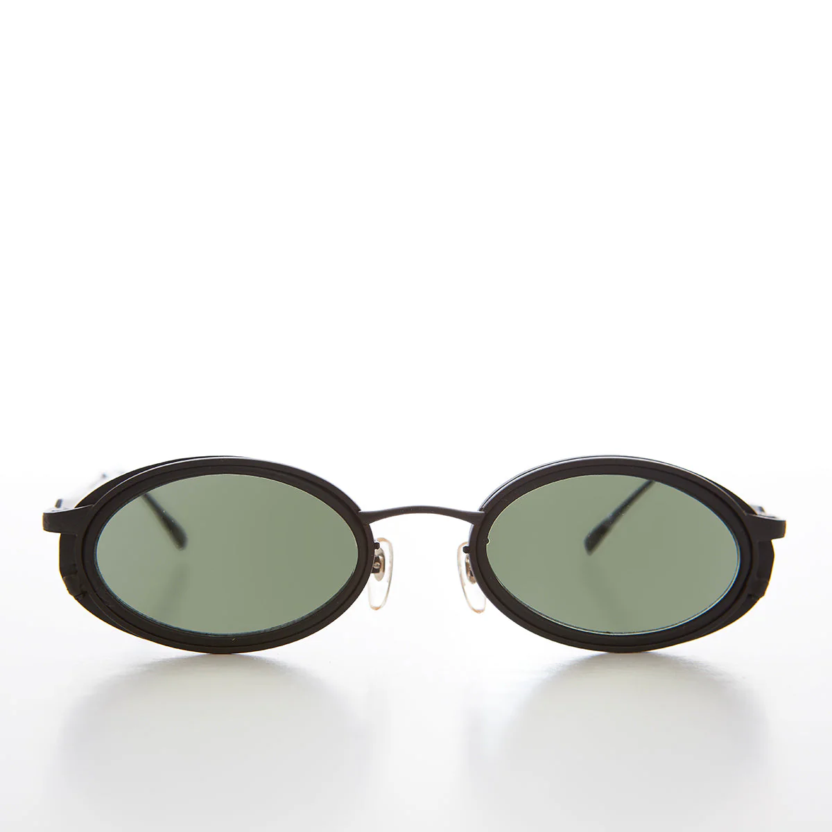 Oval 90s Vintage Sunglasses - Dorian - Image 6