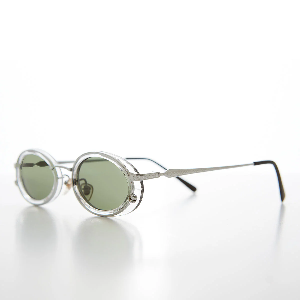 Oval 90s Vintage Sunglasses - Dorian - Image 7