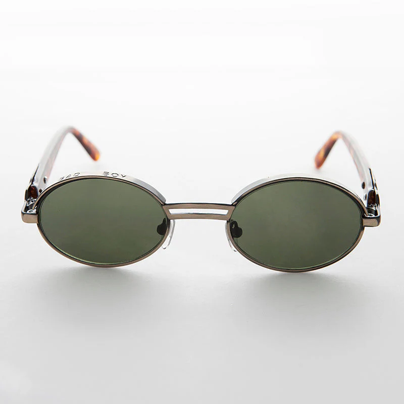 Oval Bad Boy Brand Vintage Sunglass - Tommy - Image 2