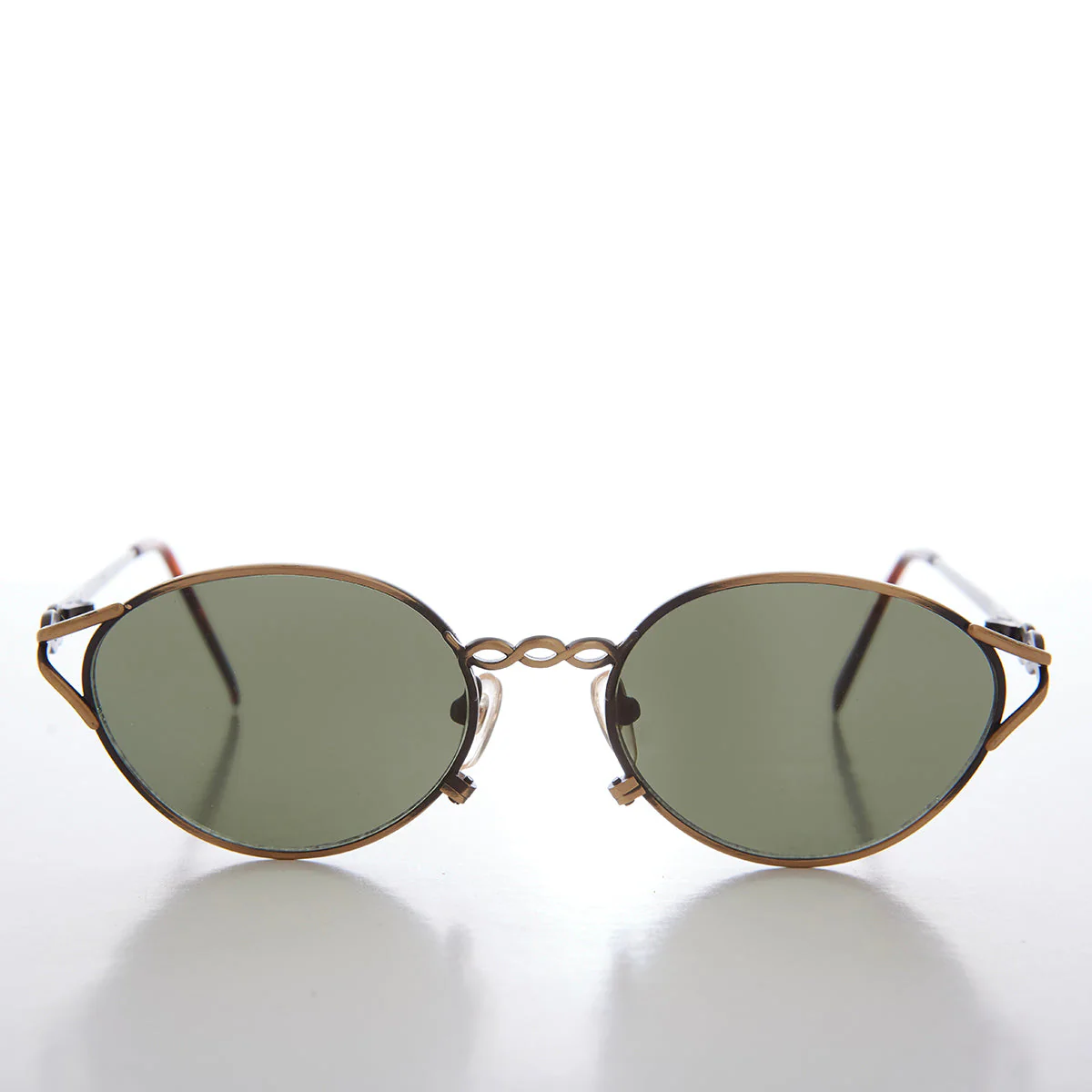 Oval Cat Eye 90s Vintage Sunglasses - Vista - Image 5