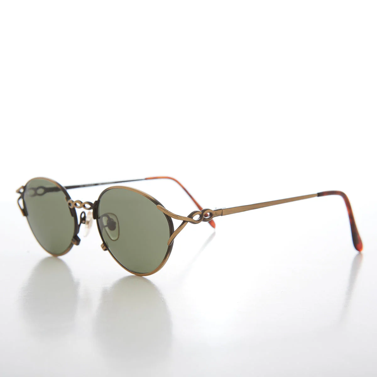 Oval Cat Eye 90s Vintage Sunglasses - Vista - Image 6