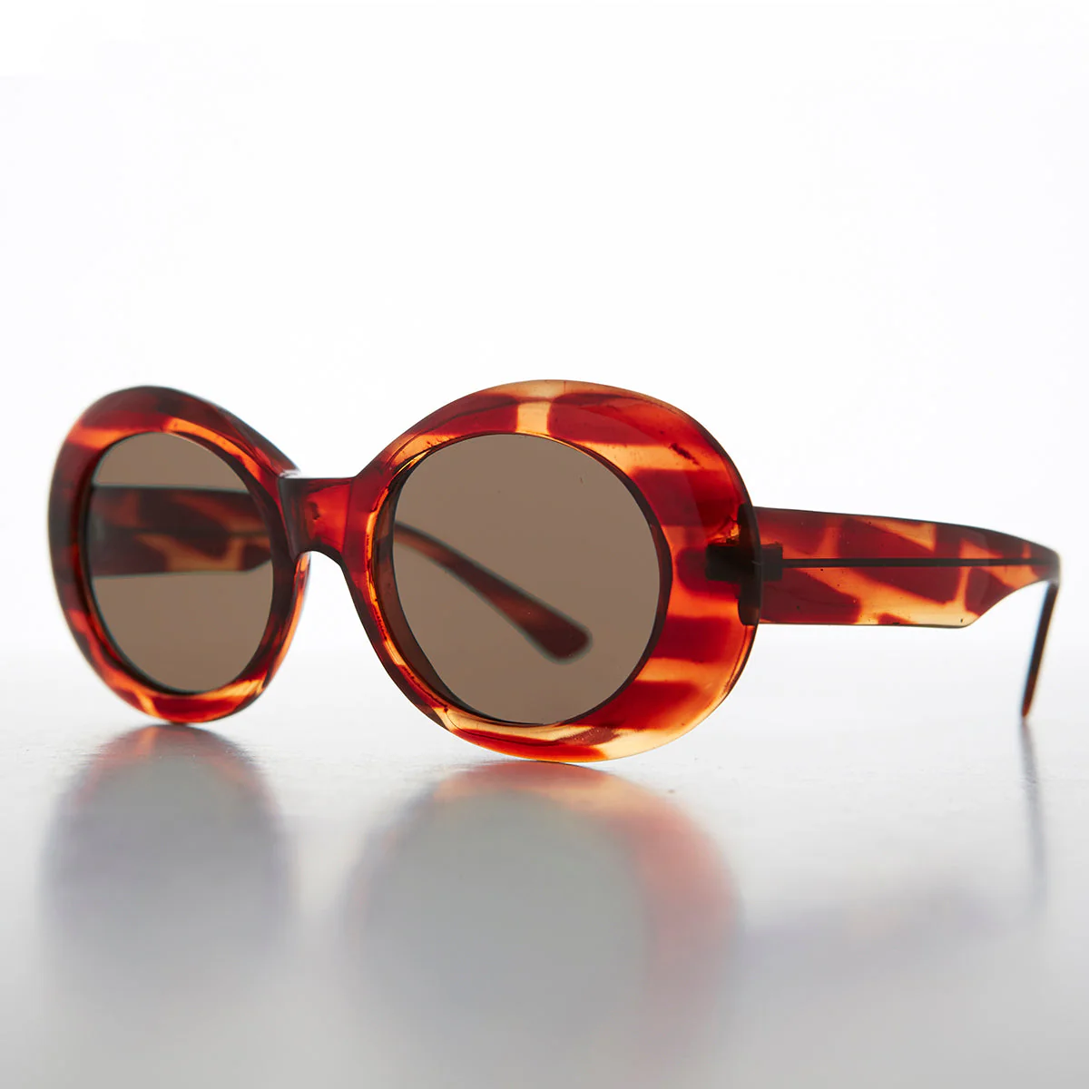 Oval Clout Cat Eye Vintage Sunglasses - Emma - Image 10