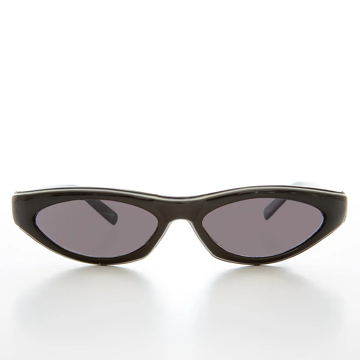 Oval Micro Cat Eye Vintage Sunglasses - Mulvany
