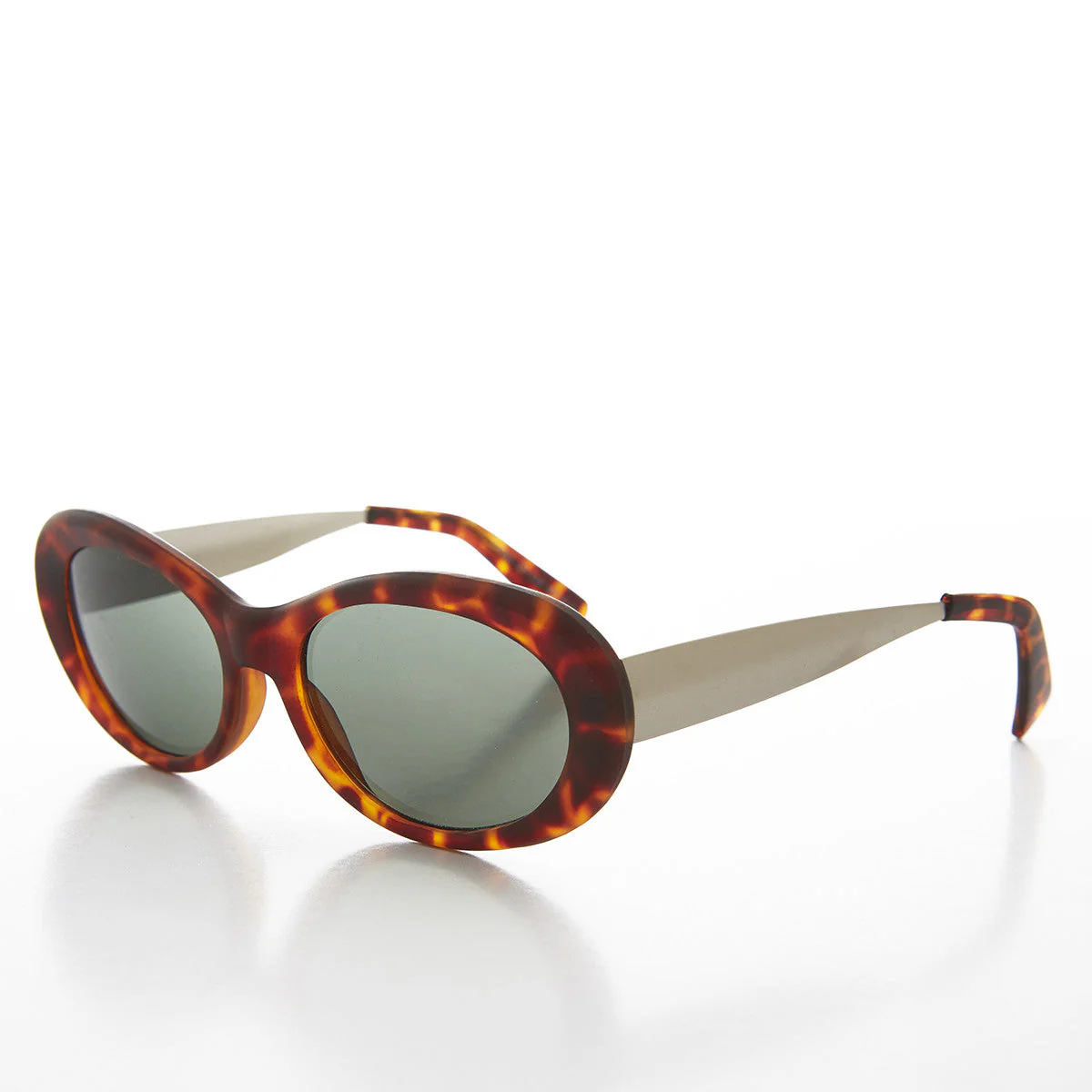 Oval Mod Punk Cateye 90s Vintage Sunglass - Loretta - Image 2
