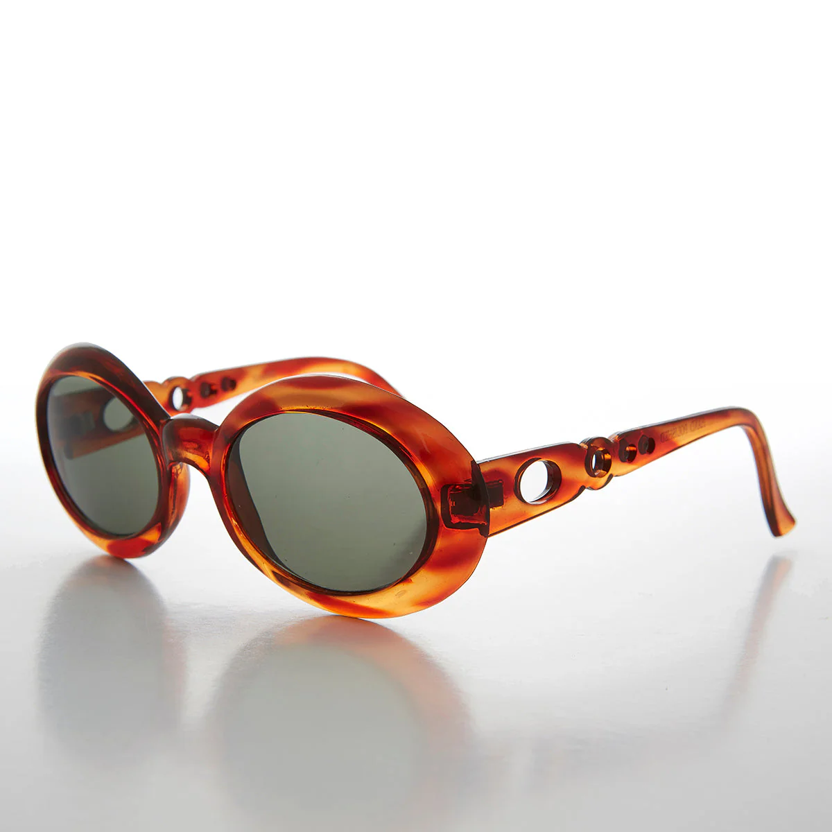 Oval Mod Retro Beatnik Vintage Sunglass - Mable - Image 4