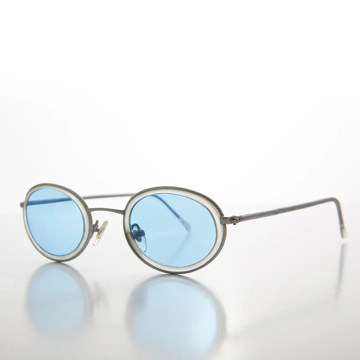 Oval Pastel Vintage Sunglasses - Bloom - Image 4