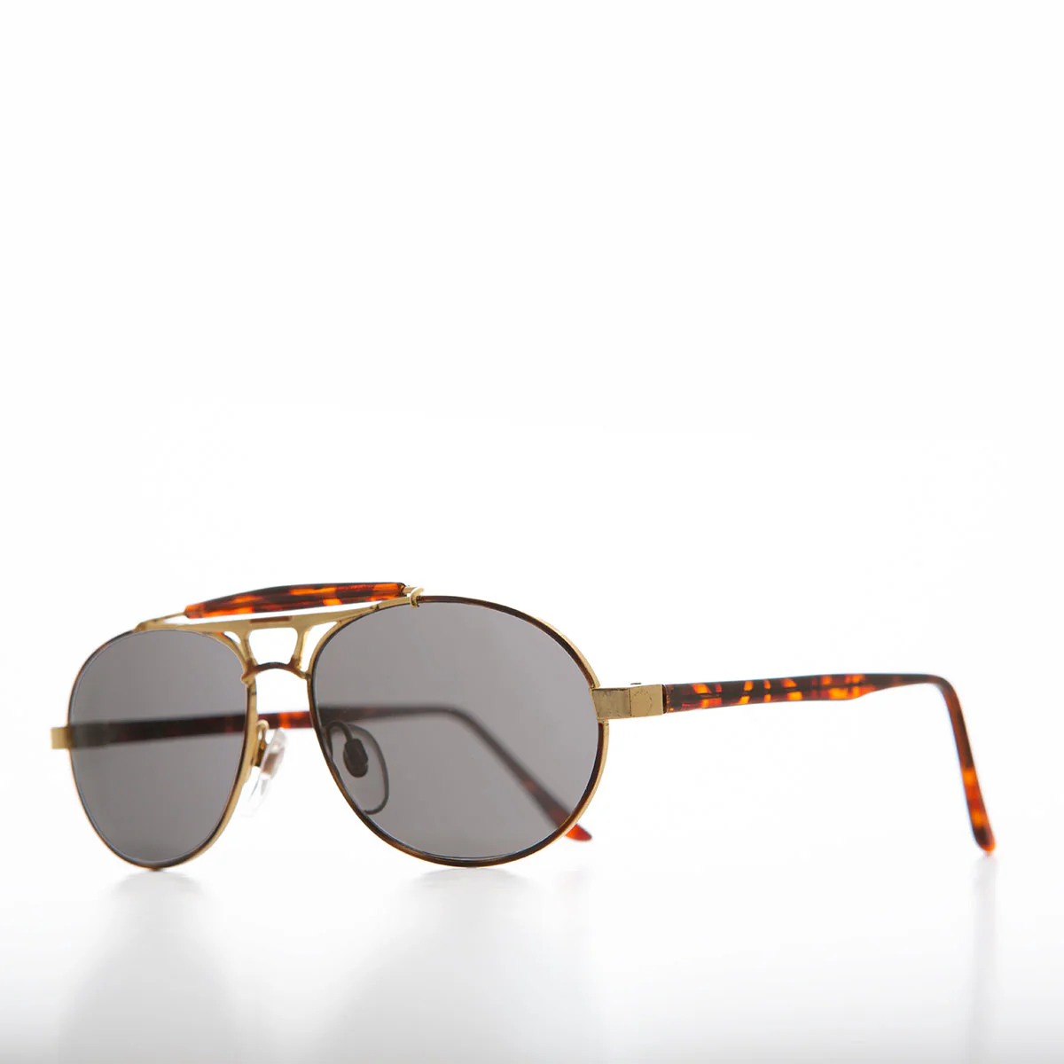 Oval Pilot Vintage 90s Sunglasses - Tk - Image 2