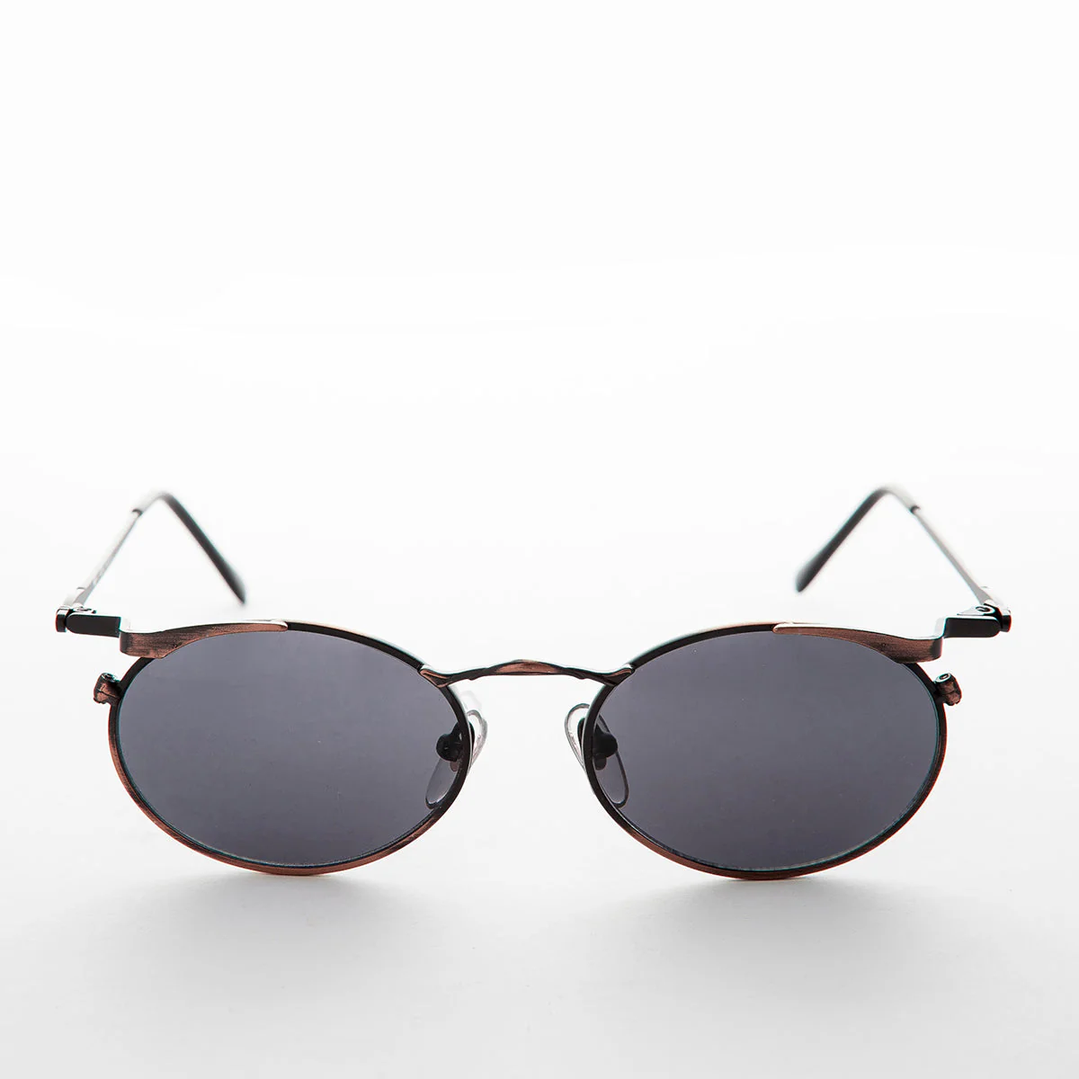 Oval Punk Grunge Steampunk Vintage Sunglass - Dieselgoth