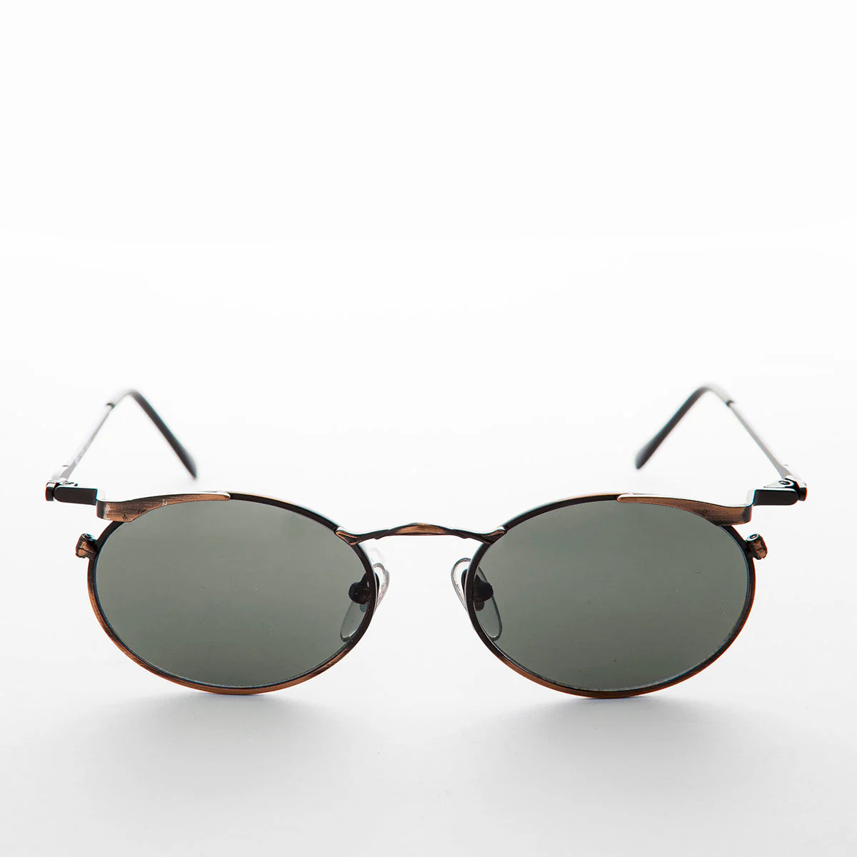 Oval Punk Grunge Steampunk Vintage Sunglass - Dieselgoth - Image 11