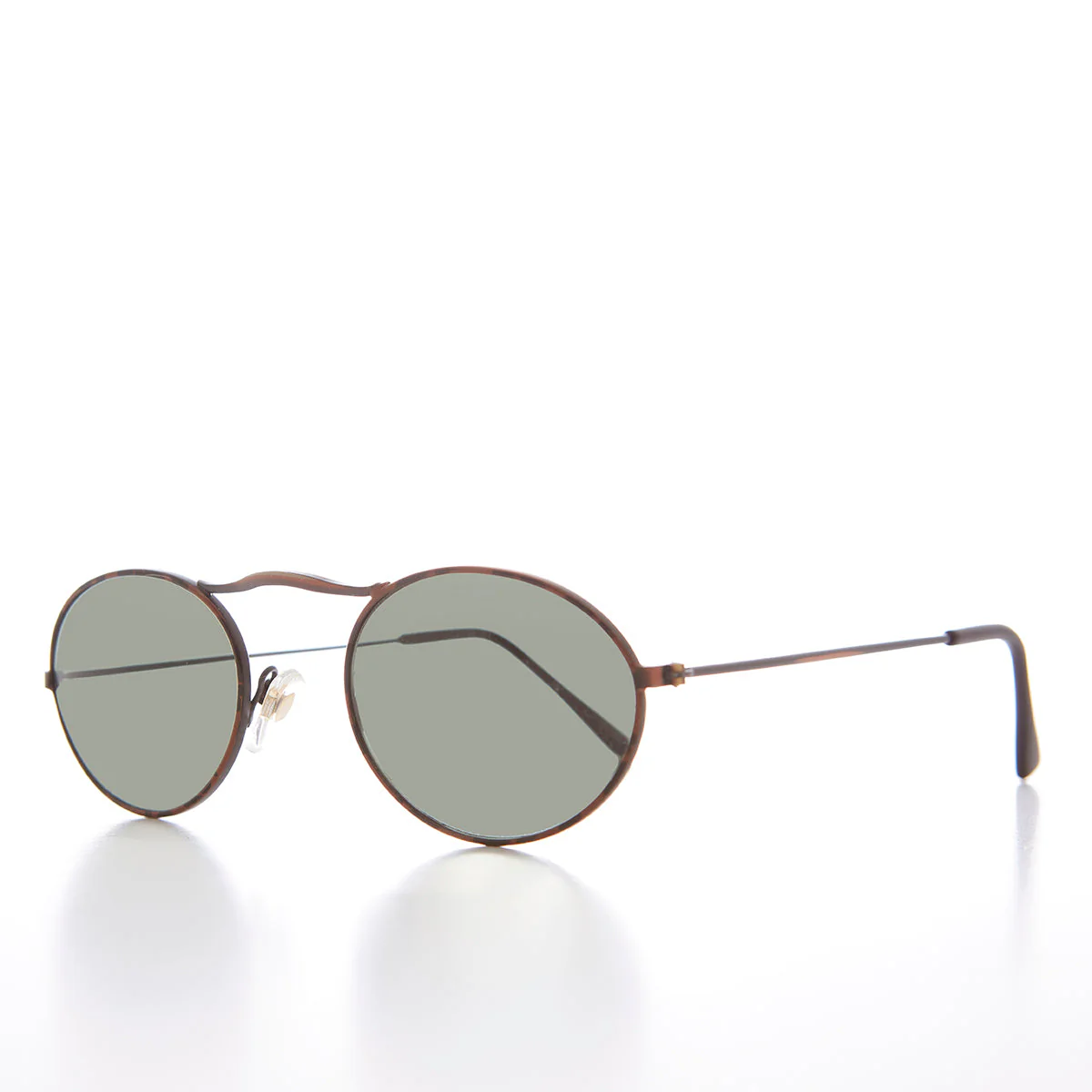Oval Spectacle Vintage 90s Sunglass  - Kerry - Image 2