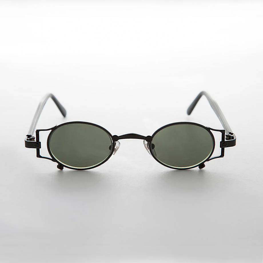 Oval Victorian Rare Steampunk Sunglass - Ada - Image 4