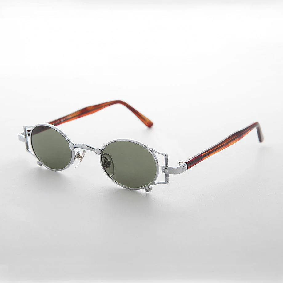 Oval Victorian Rare Steampunk Sunglass - Ada - Image 5