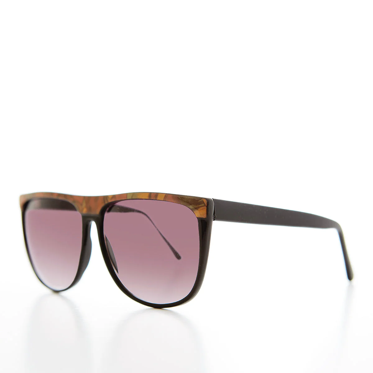 Oversize 80s Women's Vintage Sunglasses - Jilly - Image 4