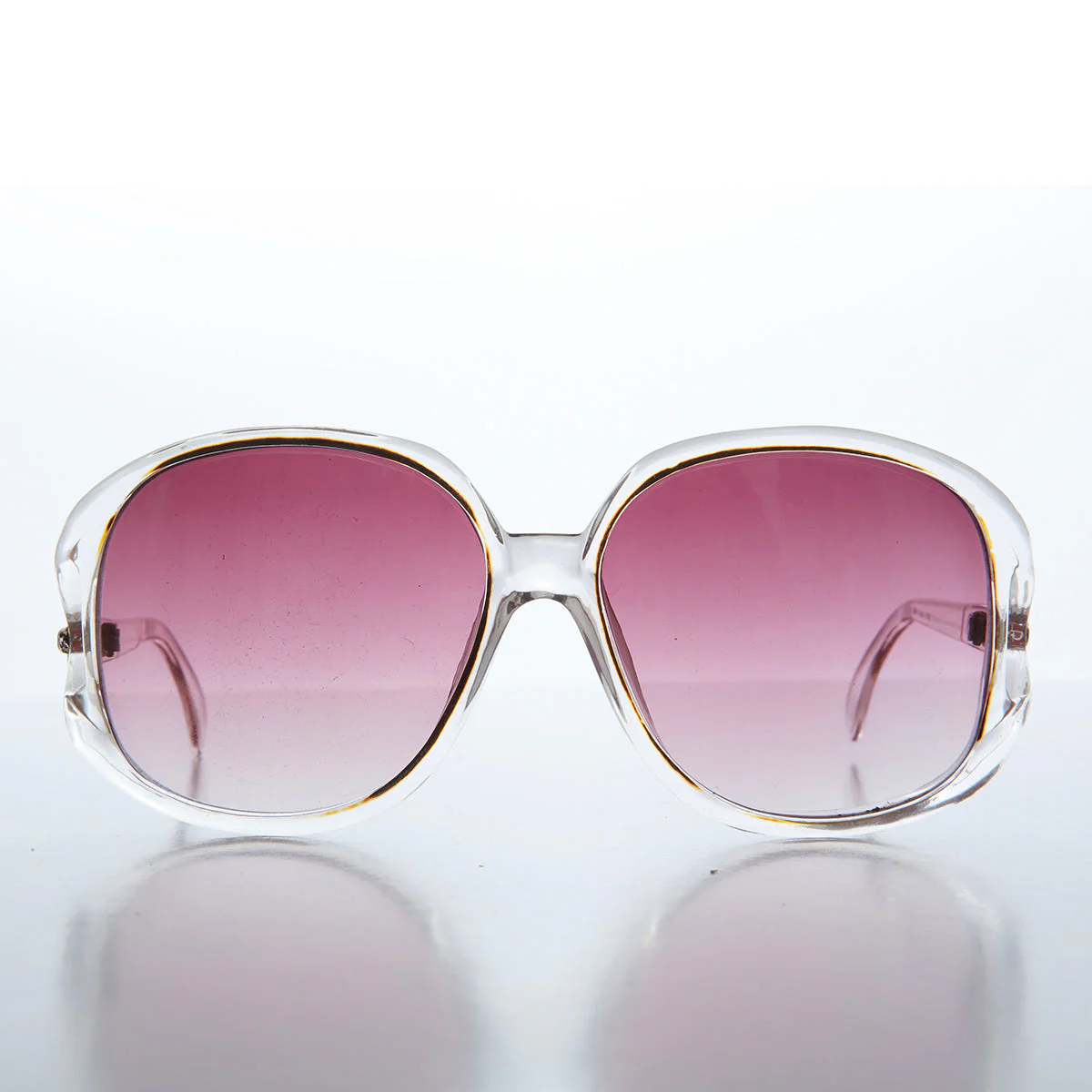 Oversized 1980s Vintage Woman's Chic Sunglass - Loni - Image 2