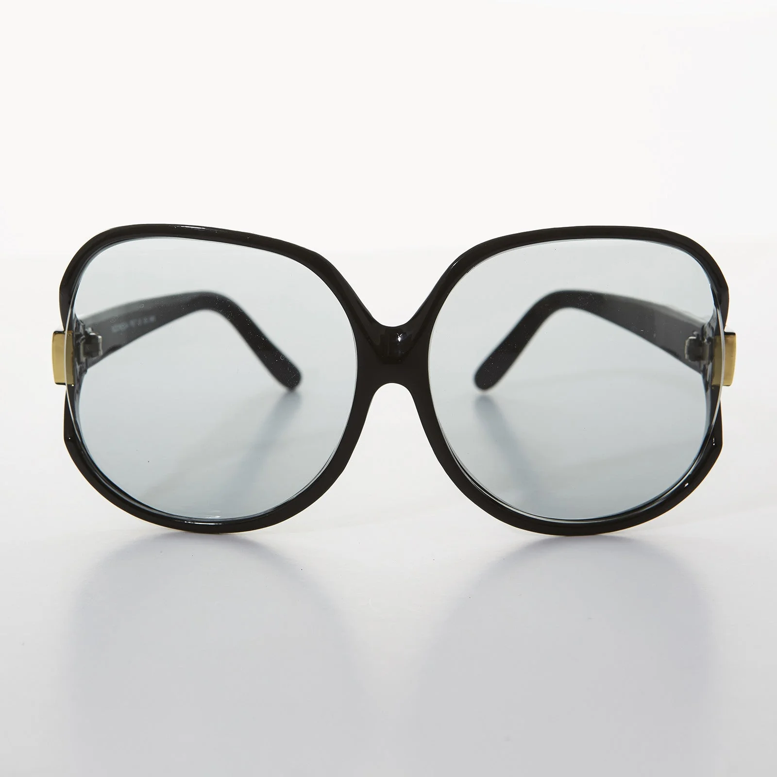 Oversized Huge Vintage Sunglass with Transition Glass Lens - Phyllis - Image 11