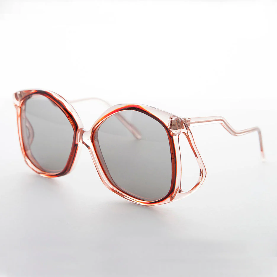 Oversized Polarized Women's 80s Sunglass - Big Sharon