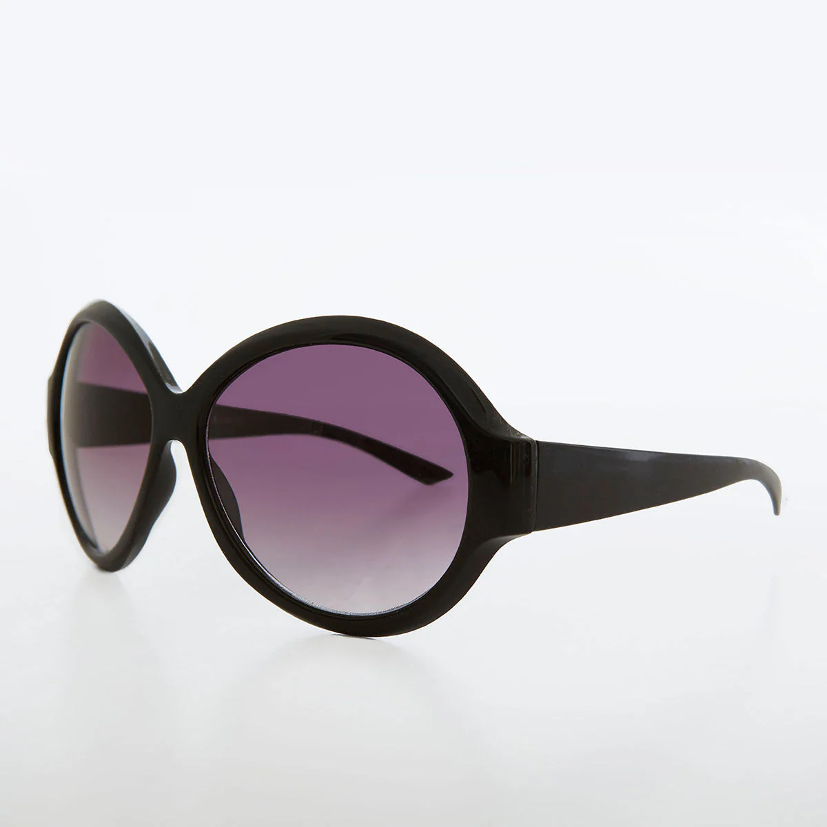 Oversized Round Retro Sunglasses - Gale - Image 2