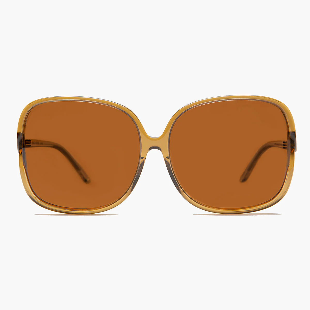 Oversized Square Sunglass with Polarized Lens - Jackie - Image 2