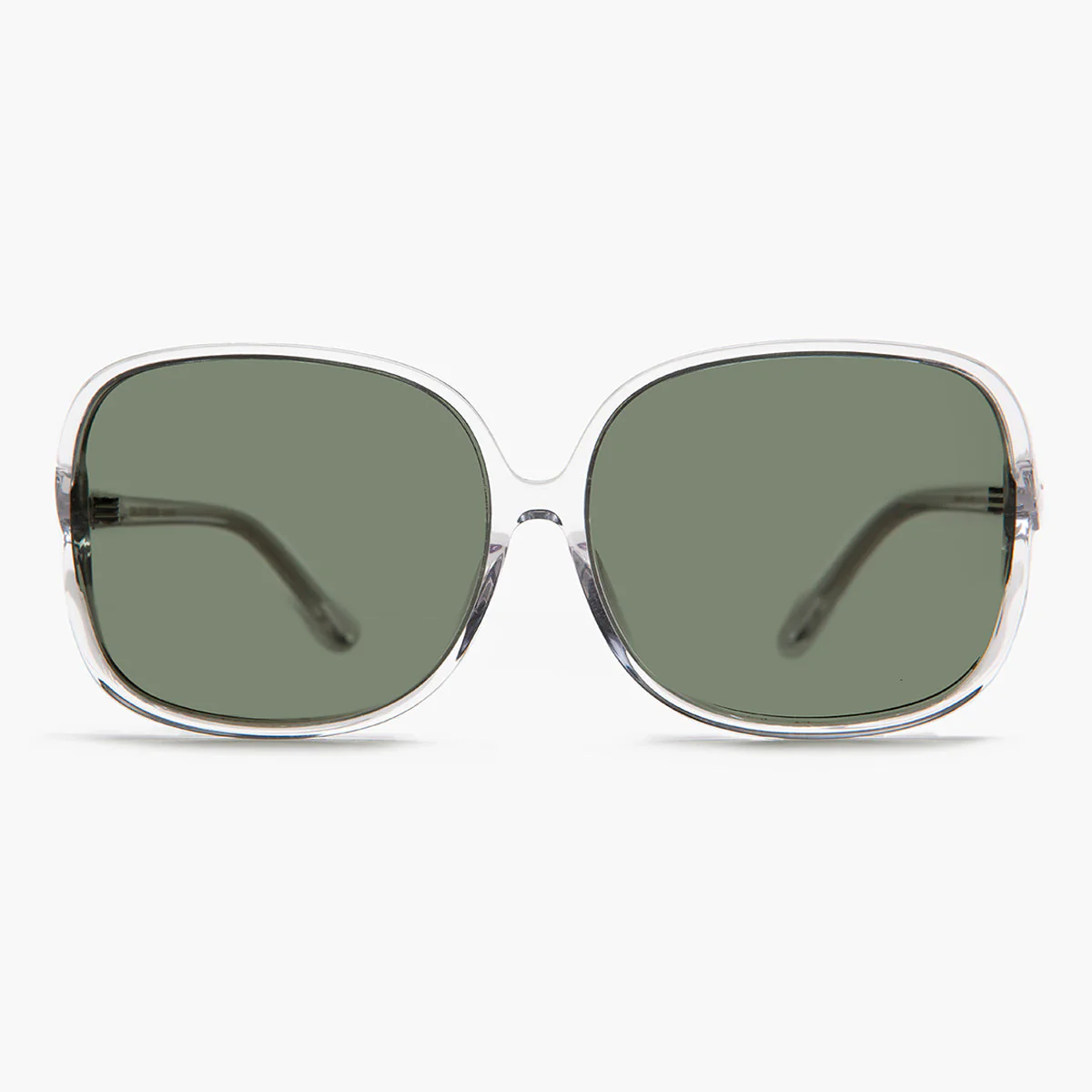 Oversized Square Sunglass with Polarized Lens - Jackie - Image 8