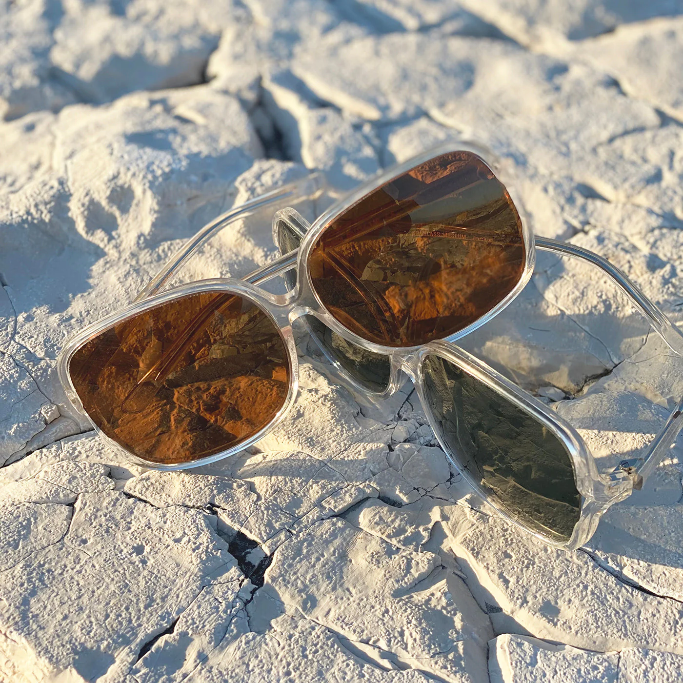 Oversized Square Sunglass with Polarized Lens - Jackie - Image 11