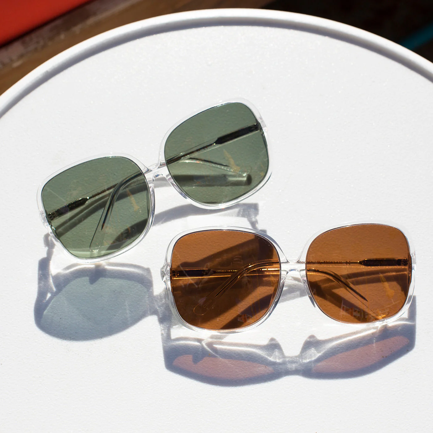 Oversized Square Sunglass with Polarized Lens - Jackie - Image 14