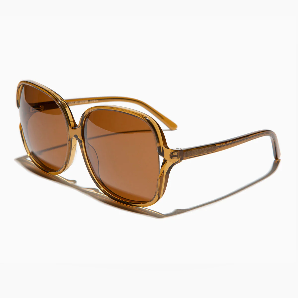Oversized Square Sunglass with Polarized Lens - Jackie - Image 3