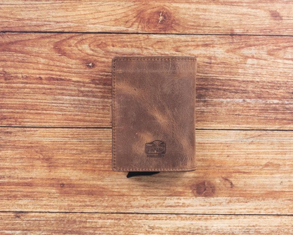 Palermo Leather Mechanical Card Holder - Image 15
