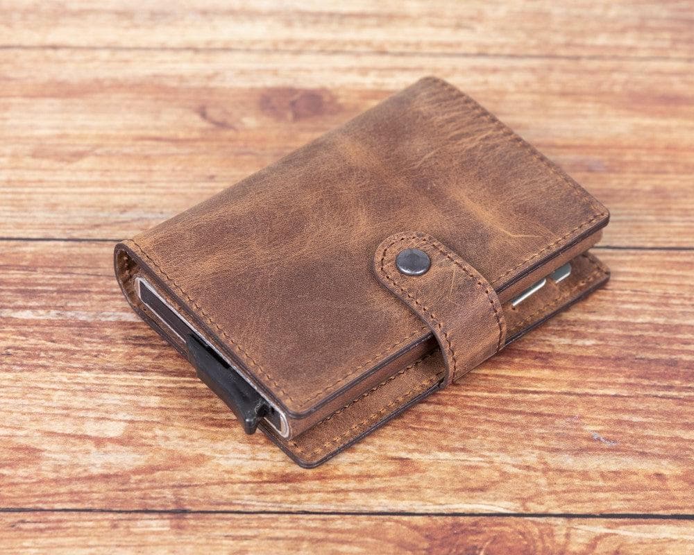 Palermo Leather Mechanical Card Holder - Image 16