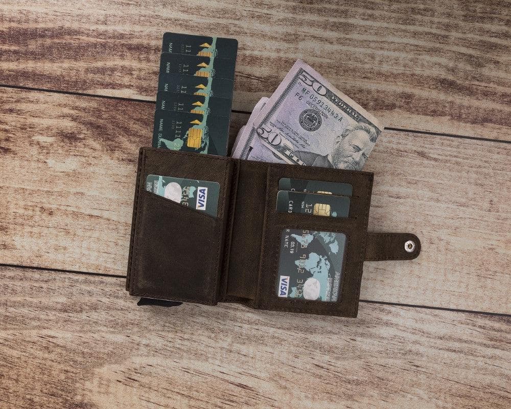 Palermo Leather Mechanical Card Holder - Image 17