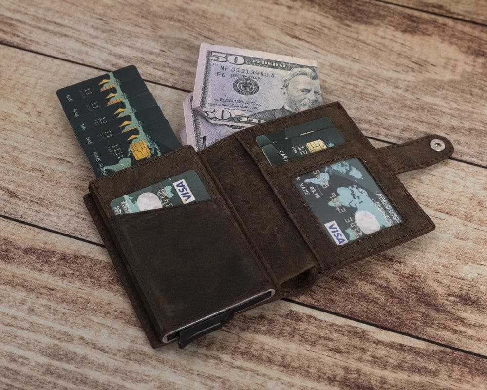 Palermo Leather Mechanical Card Holder - Image 18
