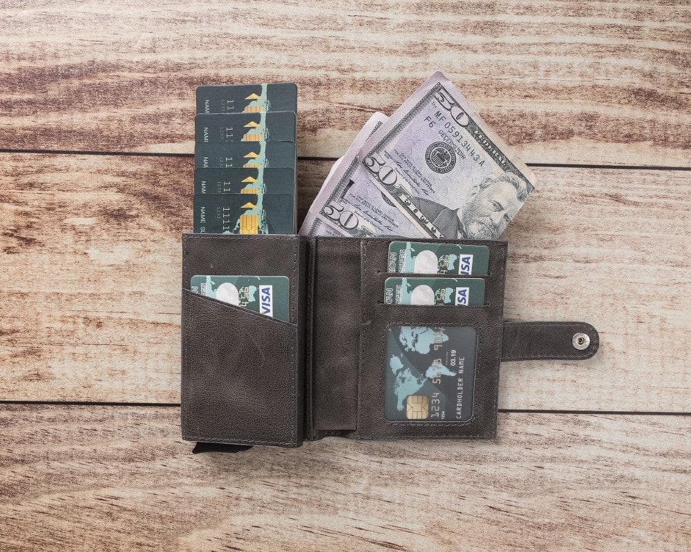 Palermo Leather Mechanical Card Holder - Image 22
