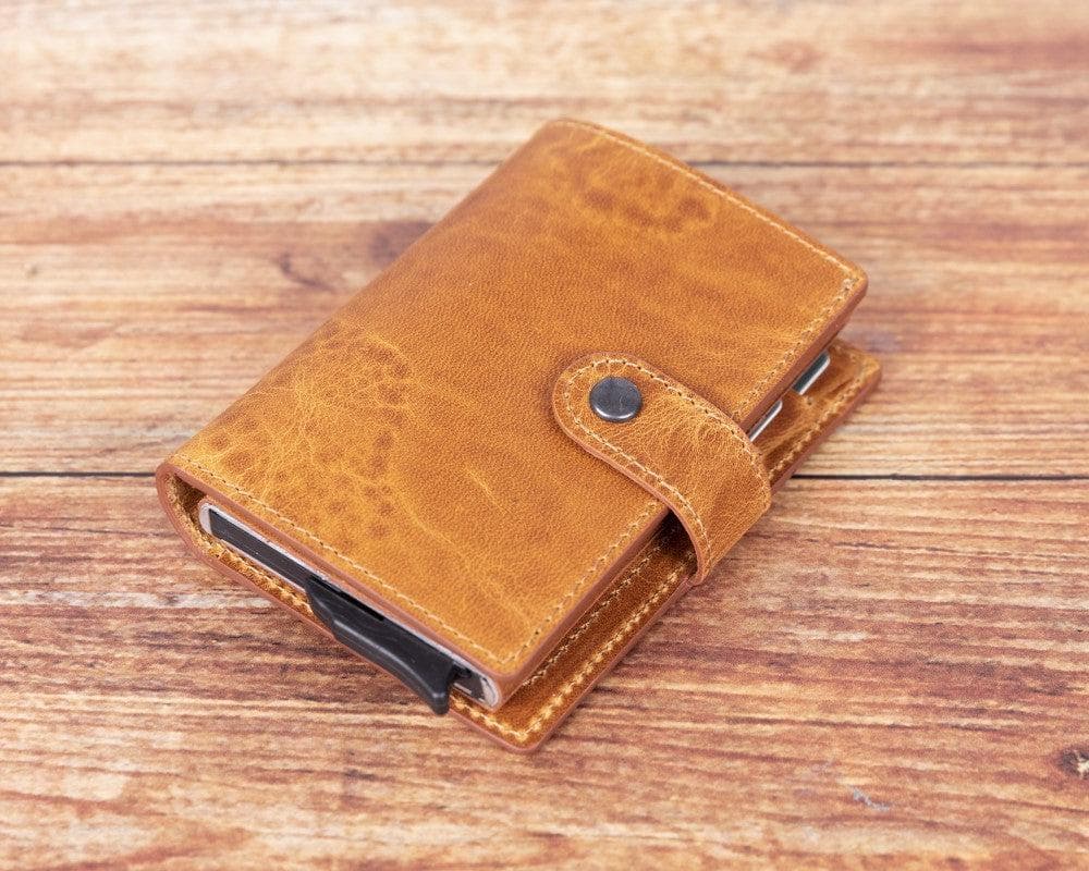 Palermo Leather Mechanical Card Holder - Image 35
