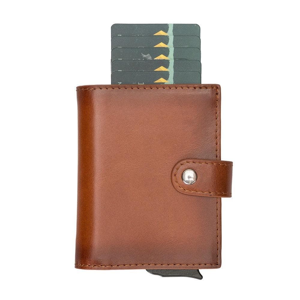 Palermo Leather Mechanical Card Holder - Image 7