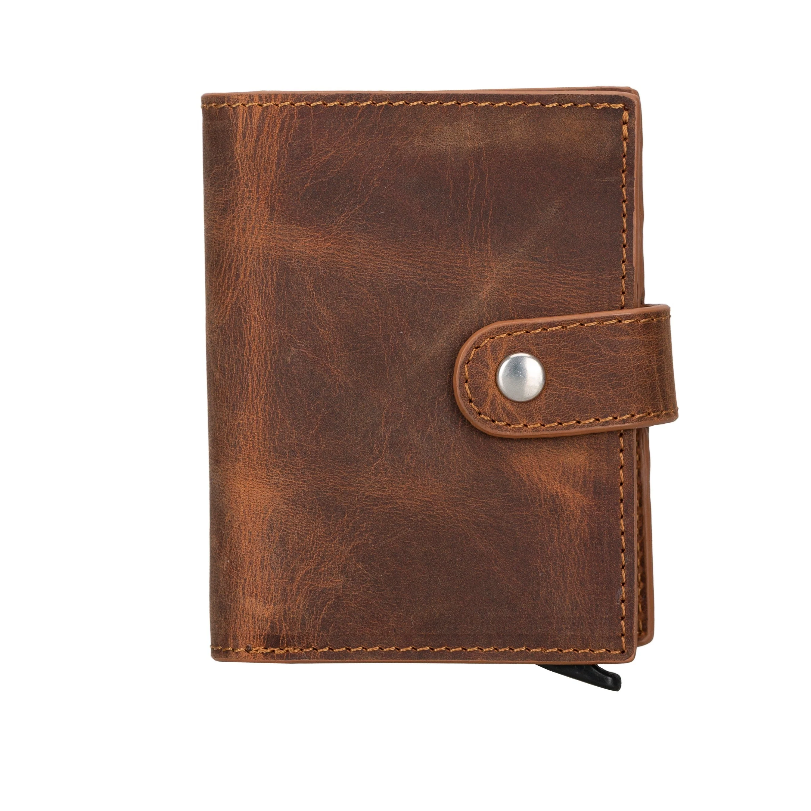 Palertag Zip Mechanical Leather Card Holder with AirTag Slot - Image 26