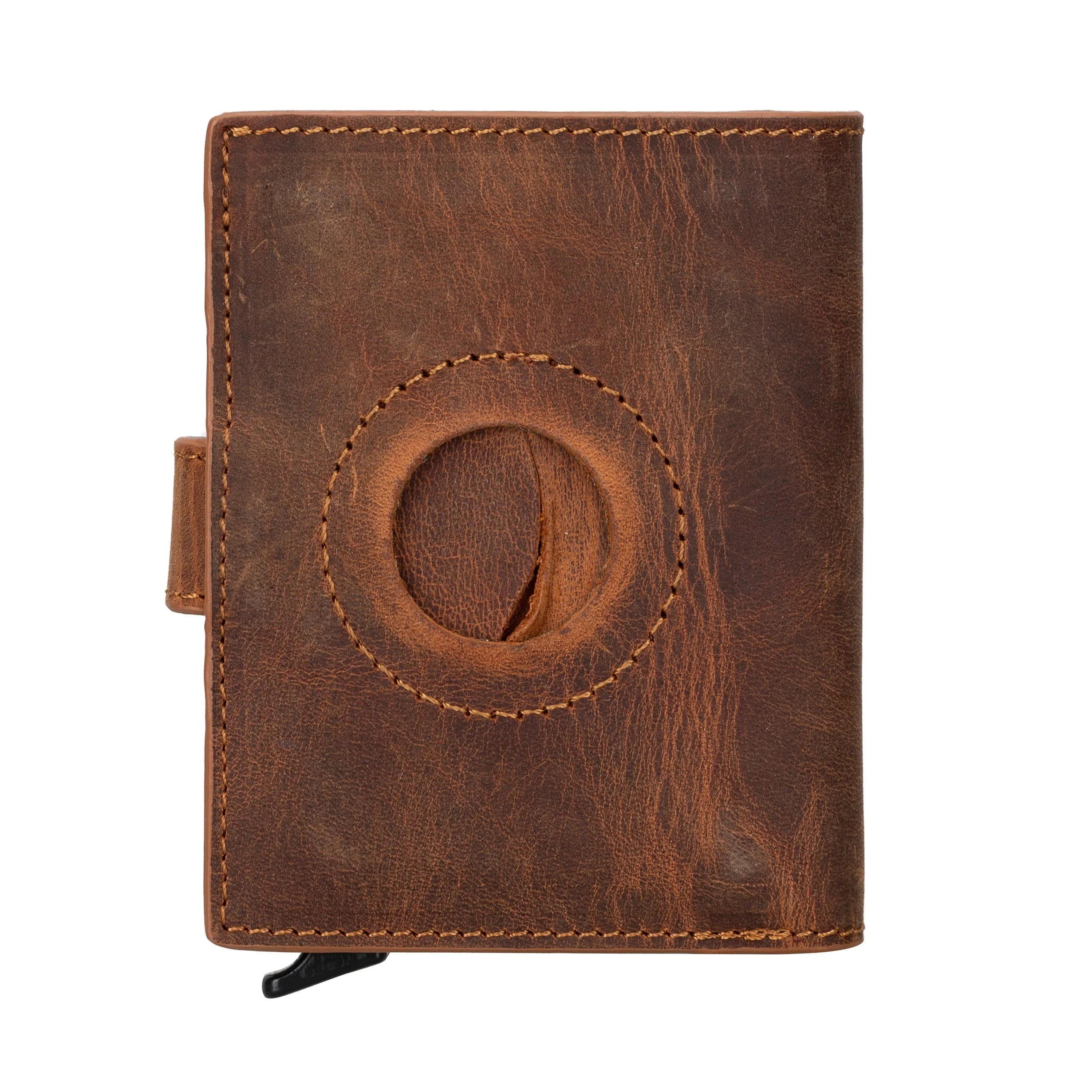 Palertag Zip Mechanical Leather Card Holder with AirTag Slot - Image 27
