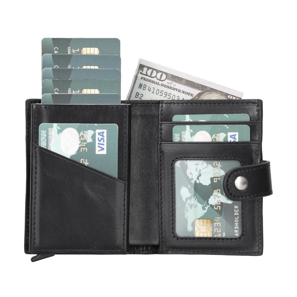 Palertag Zip Mechanical Leather Card Holder with AirTag Slot - Image 8