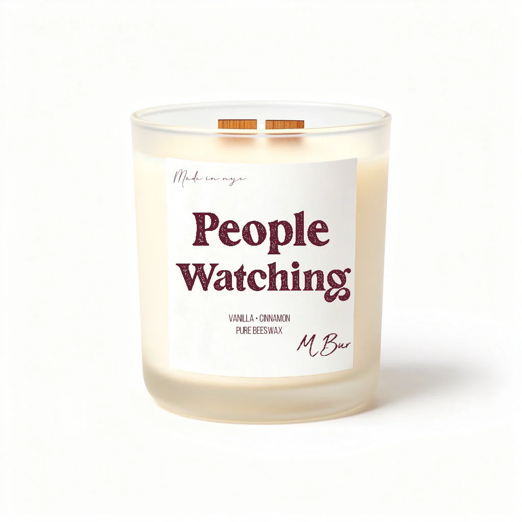 People Watching Candle