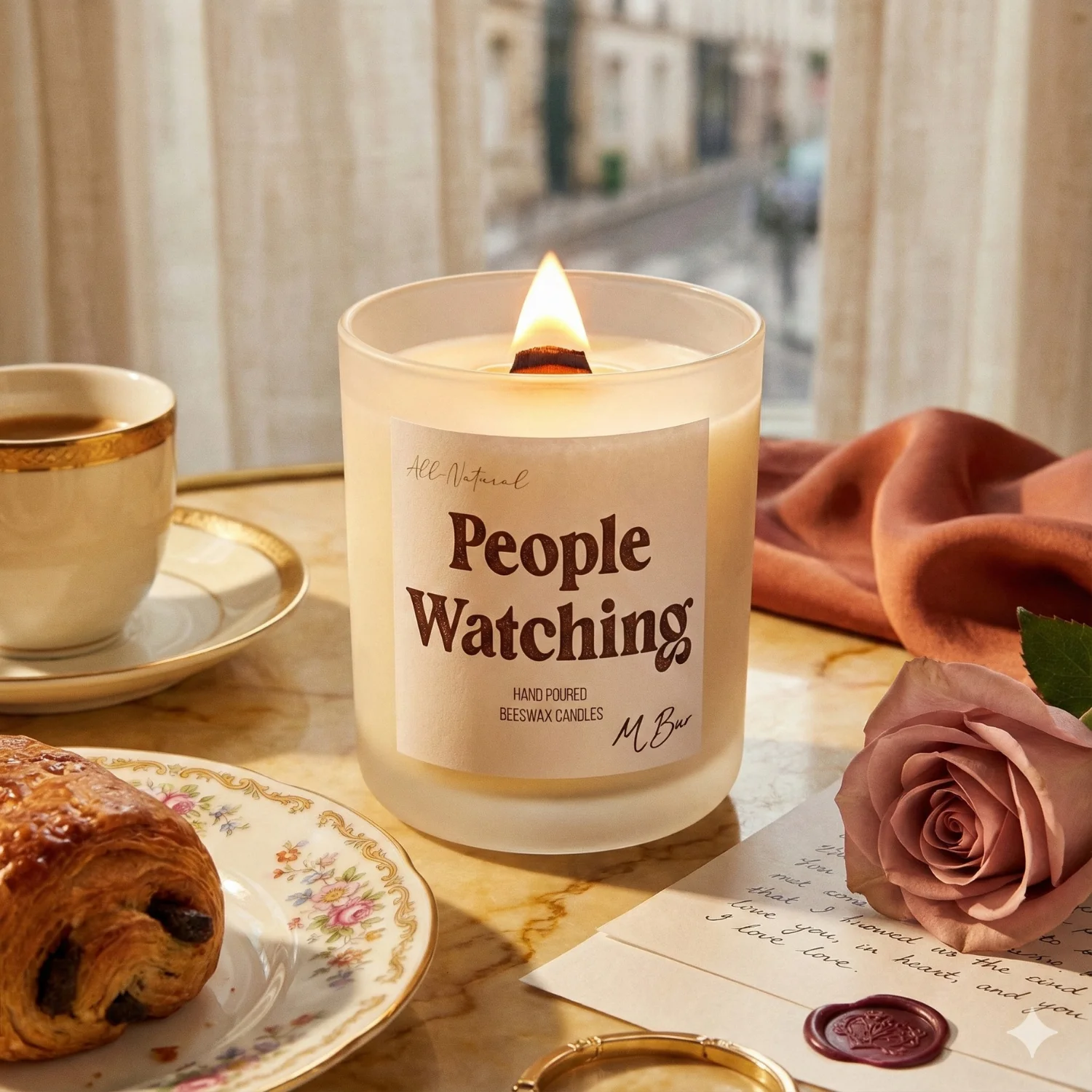 People Watching Candle - Image 8
