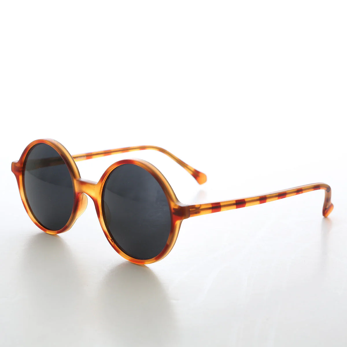 Perfect Circle Round Vintage Mod Sunglasses - Ira - Image 2