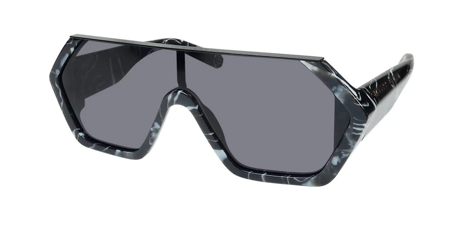 Philipp Plein Spp047 Plein Hexagon Camou Sunglasses - Image 10