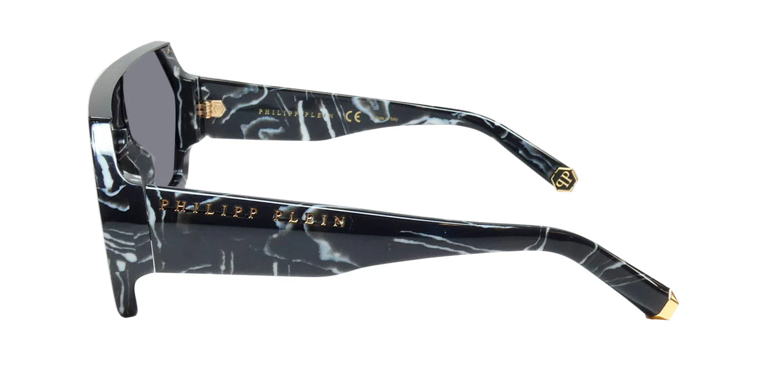 Philipp Plein Spp047 Plein Hexagon Camou Sunglasses - Image 13