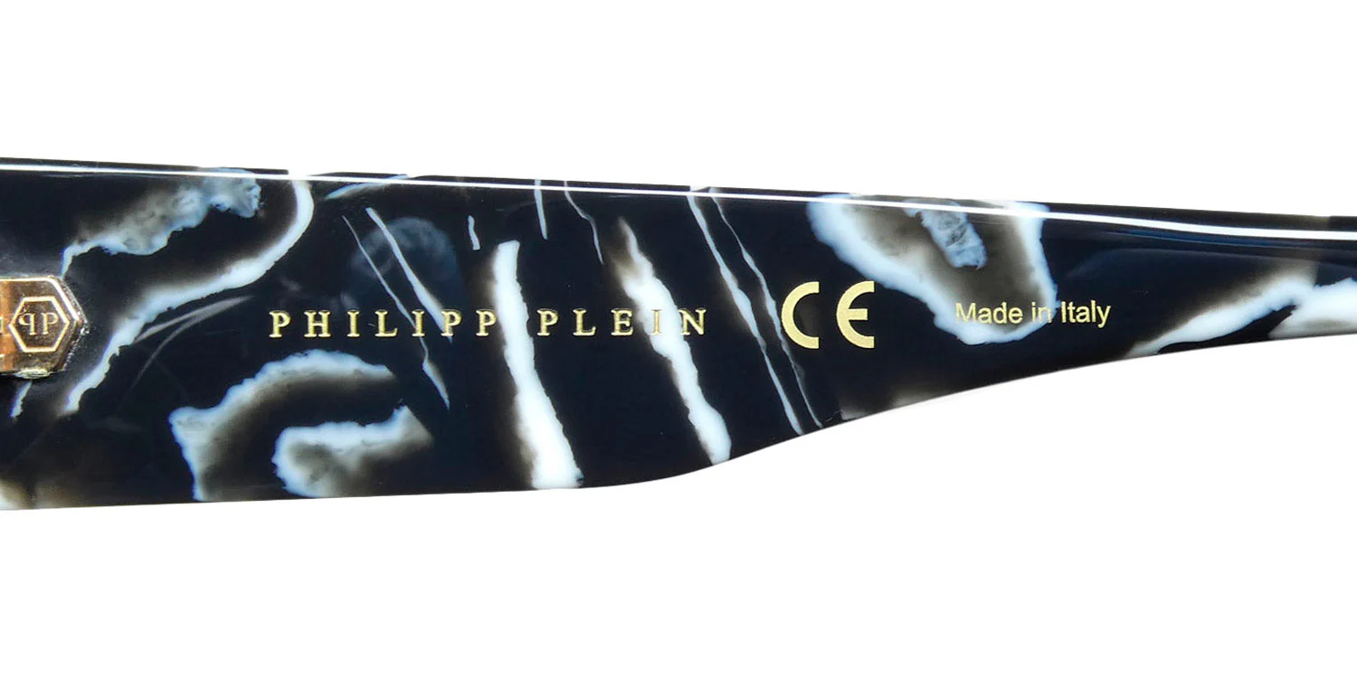 Philipp Plein Spp047 Plein Hexagon Camou Sunglasses - Image 16